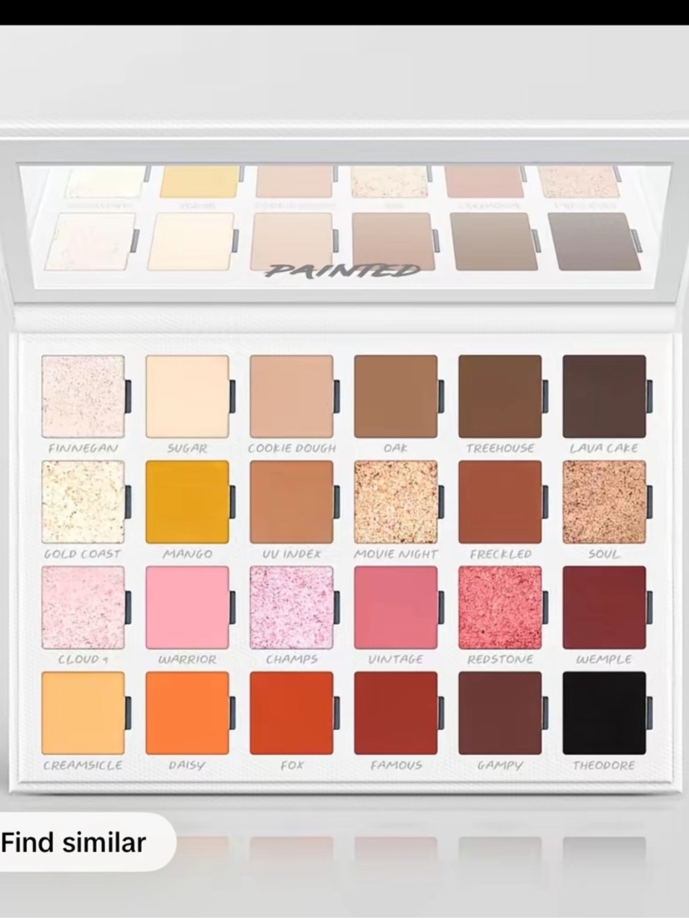 Painted Basic Canvas eyeshadow palette unused